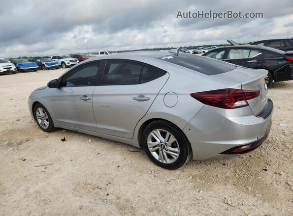 5NPD84LF6LH566821 2020 HYUNDAI ELANTRA Silver VIN sticker view
