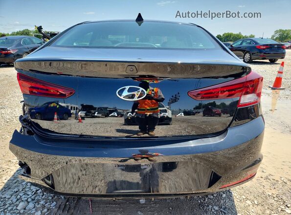 5NPD84LF6LH571856 2020 HYUNDAI ELANTRA Black უკანა ხედი