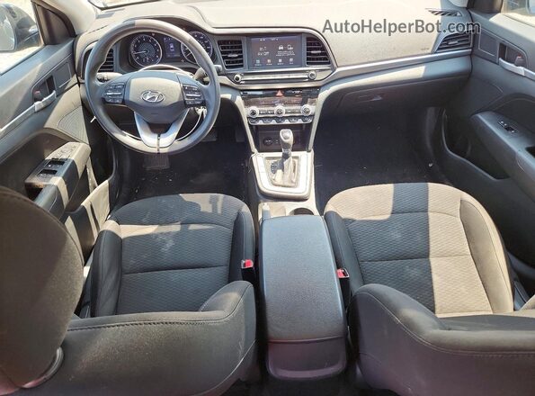 5NPD84LF6LH571856 2020 HYUNDAI ELANTRA Black წინა პანელის ხედი