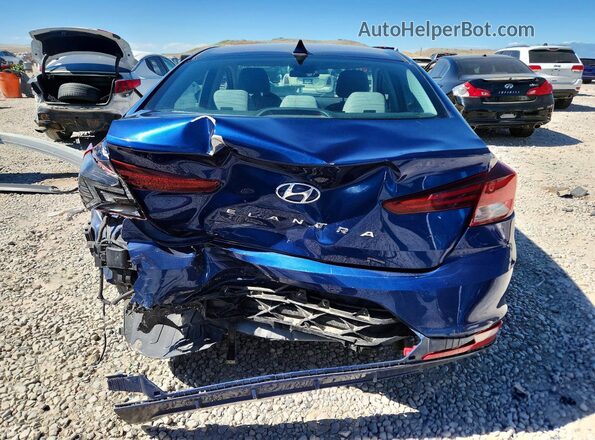 5NPD84LF6LH578578 2020 HYUNDAI ELANTRA Blue Vista trasera