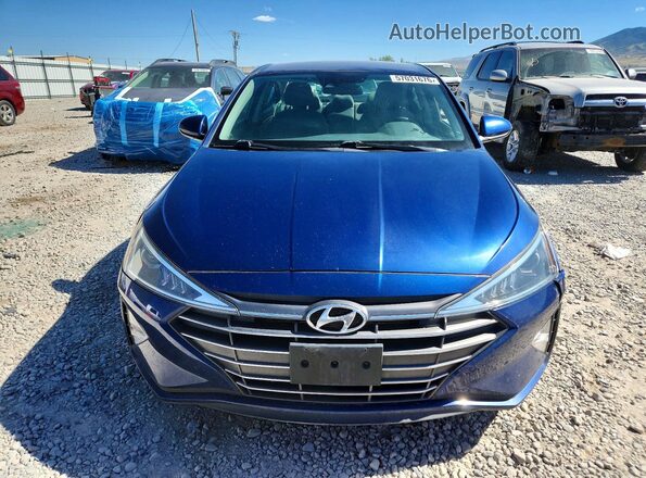 5NPD84LF6LH578578 2020 HYUNDAI ELANTRA Blue Vista frontal