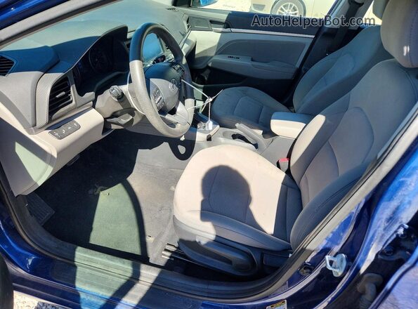 5NPD84LF6LH578578 2020 HYUNDAI ELANTRA Blue Vista interior delantera