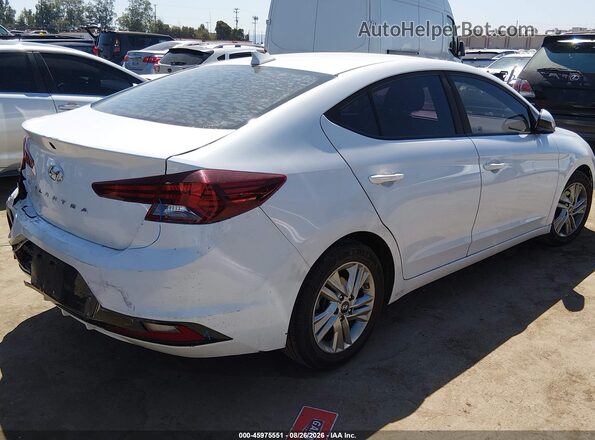 5NPD84LF6LH586227 2020 HYUNDAI ELANTRA White Задня права чверть