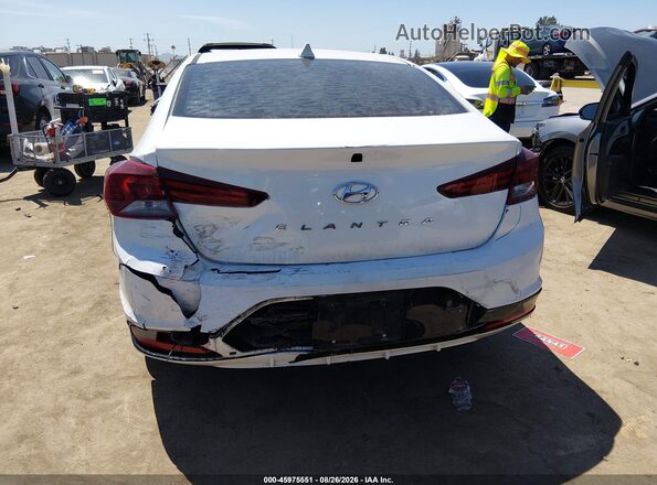 5NPD84LF6LH586227 2020 HYUNDAI ELANTRA White Вид спереду