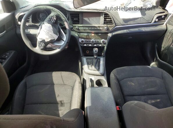 5NPD84LF6LH604483 2020 HYUNDAI ELANTRA Gray Առջևի վահանակի տեսք