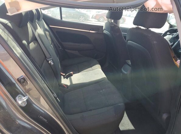 5NPD84LF6LH604483 2020 HYUNDAI ELANTRA Gray Հետևի նստատեղերի տեսք