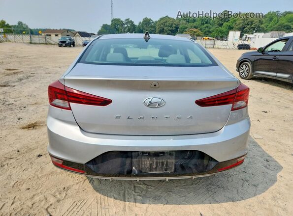 5NPD84LF6LH624409 2020 HYUNDAI ELANTRA Silver Widok z tyłu