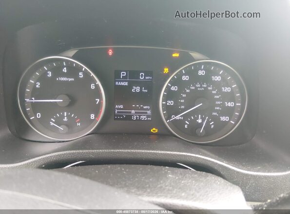 5NPD84LF7HH000691 2017 HYUNDAI ELANTRA Черный Вид задних сидений