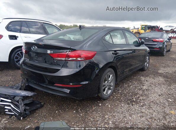 5NPD84LF7HH000691 2017 HYUNDAI ELANTRA Черный Задняя правая четверть