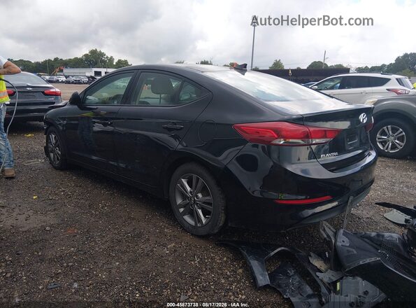 5NPD84LF7HH000691 2017 HYUNDAI ELANTRA Черный Задняя левая четверть