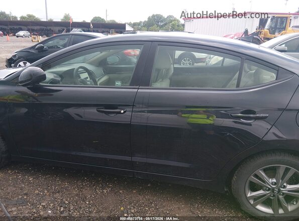 5NPD84LF7HH000691 2017 HYUNDAI ELANTRA Черный 