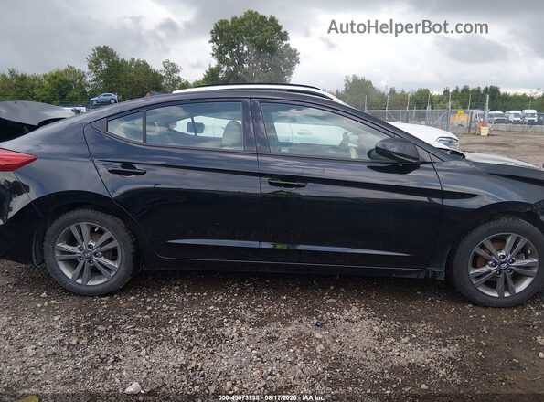 5NPD84LF7HH000691 2017 HYUNDAI ELANTRA Черный Панорамный вид салона 360°