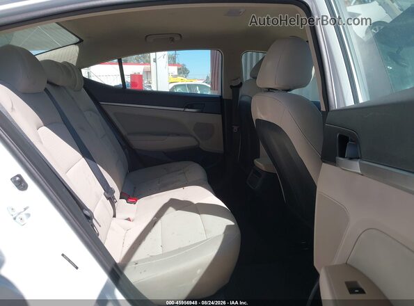 5NPD84LF7HH004210 2017 HYUNDAI ELANTRA White VIN კოდის სტიკერის ხედი