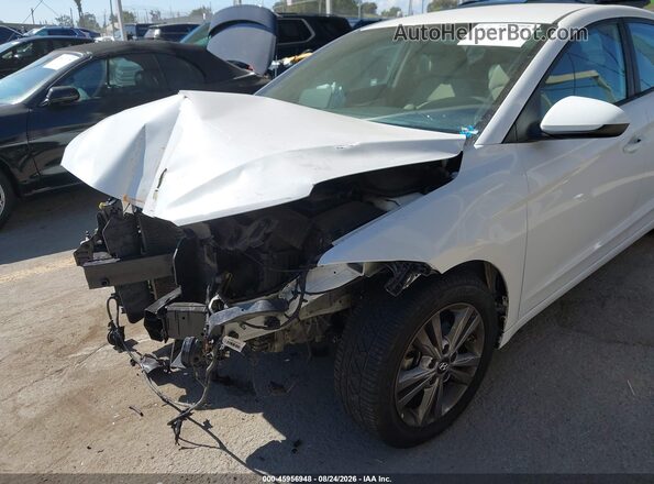 5NPD84LF7HH004210 2017 HYUNDAI ELANTRA White უკანა სალონის ხედი
