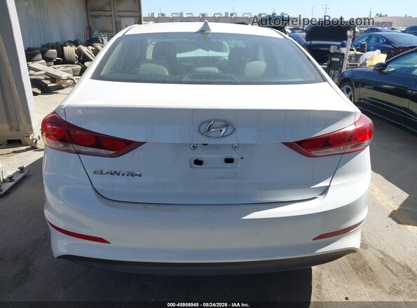 5NPD84LF7HH004210 2017 HYUNDAI ELANTRA White 