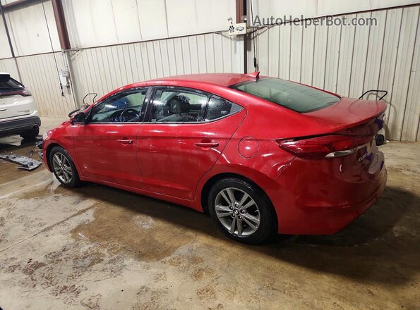 5NPD84LF7HH008189 2017 HYUNDAI ELANTRA Red Tył lewy