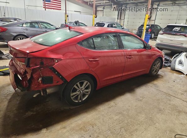 5NPD84LF7HH008189 2017 HYUNDAI ELANTRA Red Tył prawy