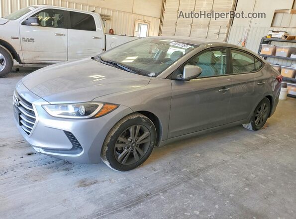 5NPD84LF7HH008502 2017 HYUNDAI ELANTRA Серый Задняя левая четверть