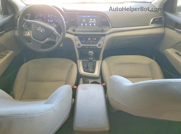 5NPD84LF7HH008502 2017 HYUNDAI ELANTRA Серый Вид щитка приборов