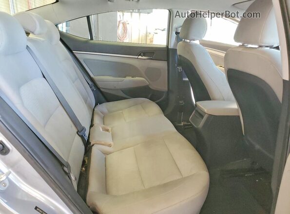5NPD84LF7HH008502 2017 HYUNDAI ELANTRA Серый Вид задней части салона