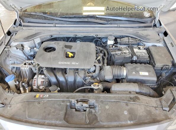 5NPD84LF7HH008502 2017 HYUNDAI ELANTRA Серый Вид подкапотного пространства