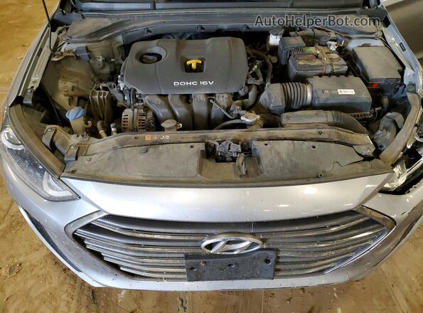 5NPD84LF7HH027163 2017 HYUNDAI ELANTRA Silver უკანა სალონის ხედი