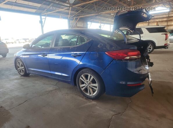 5NPD84LF7HH036848 2017 HYUNDAI ELANTRA Blue Tył lewy