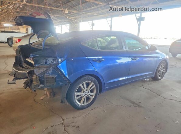 5NPD84LF7HH036848 2017 HYUNDAI ELANTRA Blue Tył prawy