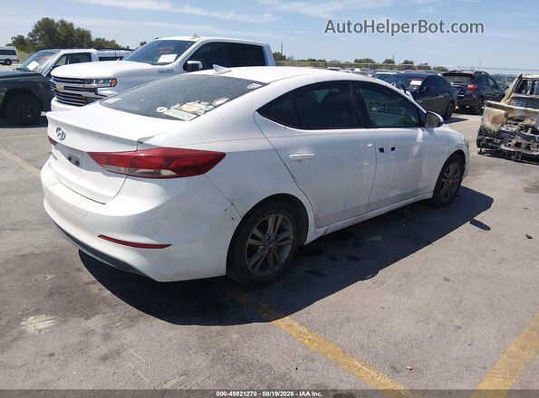 5NPD84LF7HH040737 2017 HYUNDAI ELANTRA White Trasero derecho