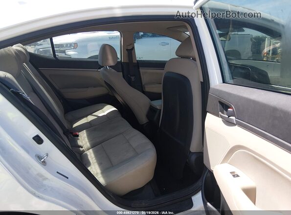 5NPD84LF7HH040737 2017 HYUNDAI ELANTRA White Vista de la etiqueta del VIN