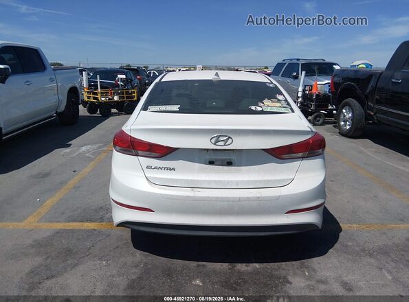 5NPD84LF7HH040737 2017 HYUNDAI ELANTRA White 