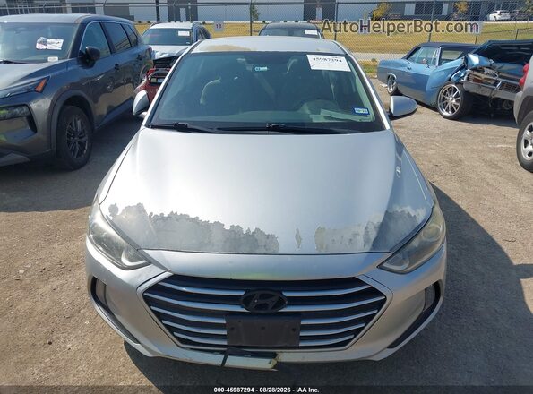 5NPD84LF7HH042861 2017 HYUNDAI ELANTRA Silver Вид щитка приладів