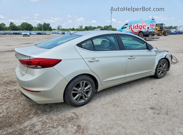 5NPD84LF7HH046196 2017 HYUNDAI ELANTRA Золотой Задняя правая четверть