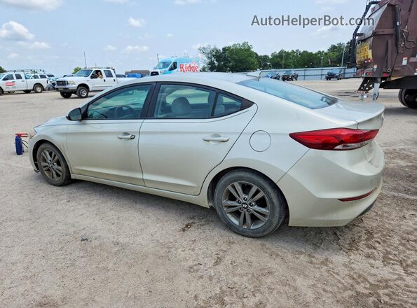 5NPD84LF7HH046196 2017 HYUNDAI ELANTRA Золотой Задняя левая четверть