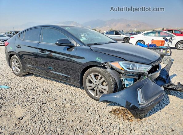 5NPD84LF7HH049406 2017 HYUNDAI ELANTRA Black Front right