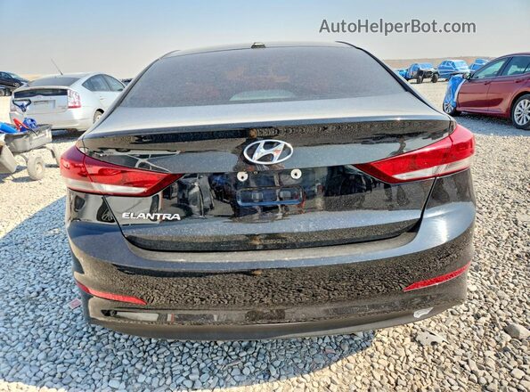 5NPD84LF7HH049406 2017 HYUNDAI ELANTRA Black Rear view