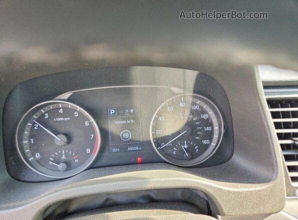 5NPD84LF7HH049406 2017 HYUNDAI ELANTRA Black Instrument cluster view