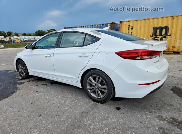 5NPD84LF7HH050250 2017 HYUNDAI ELANTRA White უკანა მარცხენა