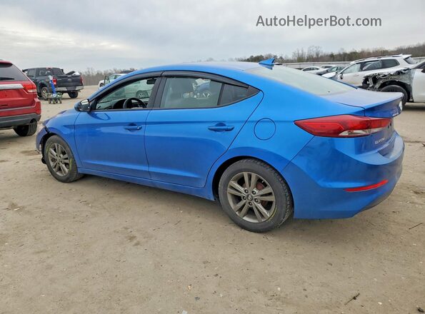 5NPD84LF7HH064617 2017 HYUNDAI ELANTRA Blue Задня ліва чверть