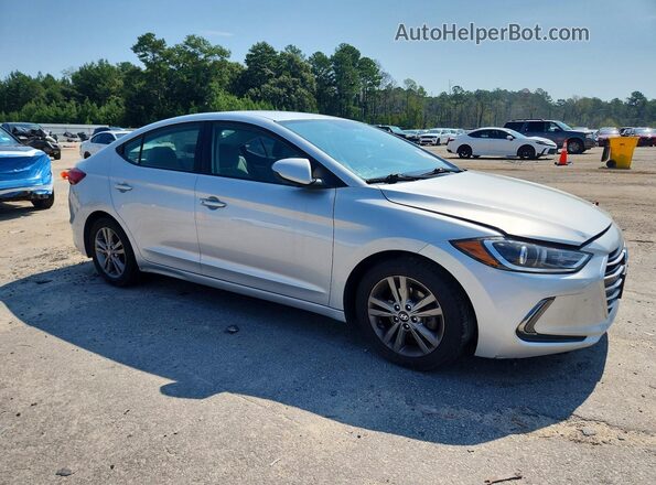 5NPD84LF7HH072488 2017 HYUNDAI ELANTRA Silver Вид спереду