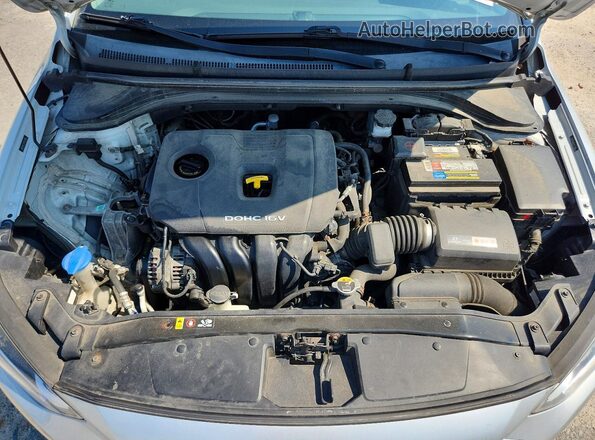 5NPD84LF7HH072488 2017 HYUNDAI ELANTRA Silver Вид підкапотного простору