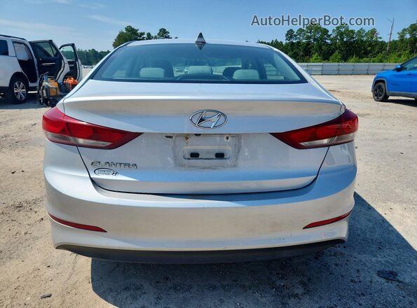 5NPD84LF7HH072488 2017 HYUNDAI ELANTRA Silver Вид салону спереду