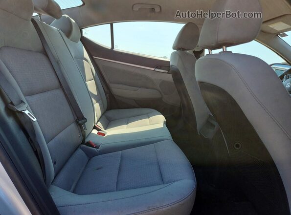 5NPD84LF7HH072488 2017 HYUNDAI ELANTRA Silver Вид задньої частини салону