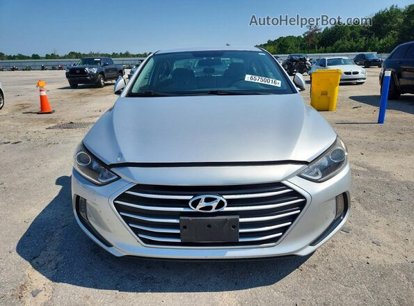 5NPD84LF7HH072488 2017 HYUNDAI ELANTRA Silver Вид ззаду