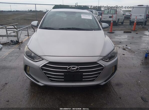 5NPD84LF7HH095673 2017 HYUNDAI ELANTRA Silver Вид щитка приладів