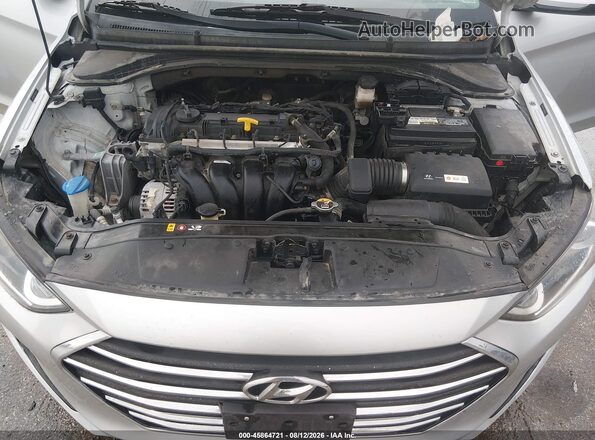 5NPD84LF7HH095673 2017 HYUNDAI ELANTRA Silver Вид ззаду