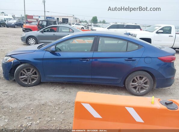 5NPD84LF7HH105439 2017 HYUNDAI ELANTRA Blue 360 interior view
