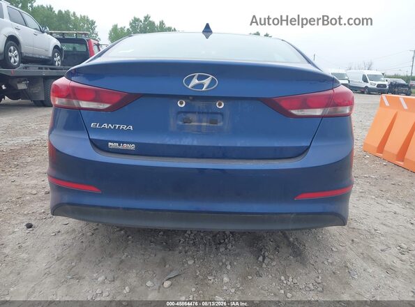 5NPD84LF7HH105439 2017 HYUNDAI ELANTRA Blue 