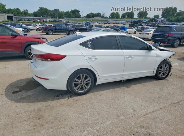 5NPD84LF7HH120734 2017 HYUNDAI ELANTRA White Задня права чверть