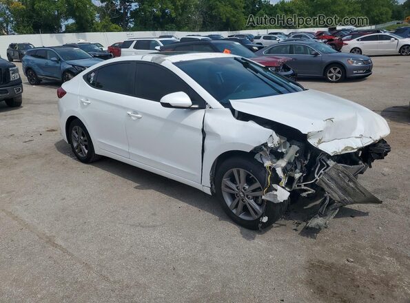 5NPD84LF7HH120734 2017 HYUNDAI ELANTRA White Передня права чверть
